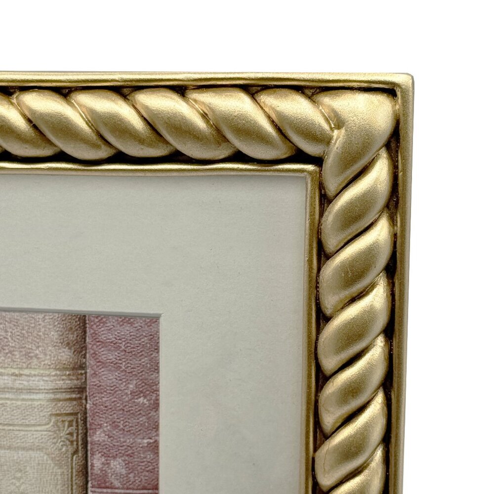 8x10 Gold Rope Picture Frame - Picture 4 of 4